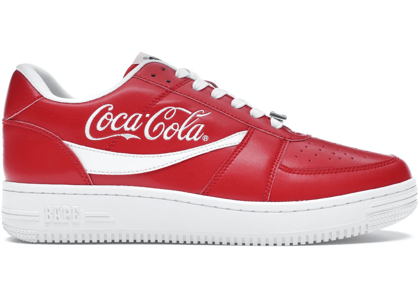 A Bathing Ape Bape Sta Low Coca-Cola Red – Addikted2Sneakers