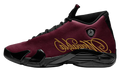 Jordan 14 Retro Mowalola Burnt Red