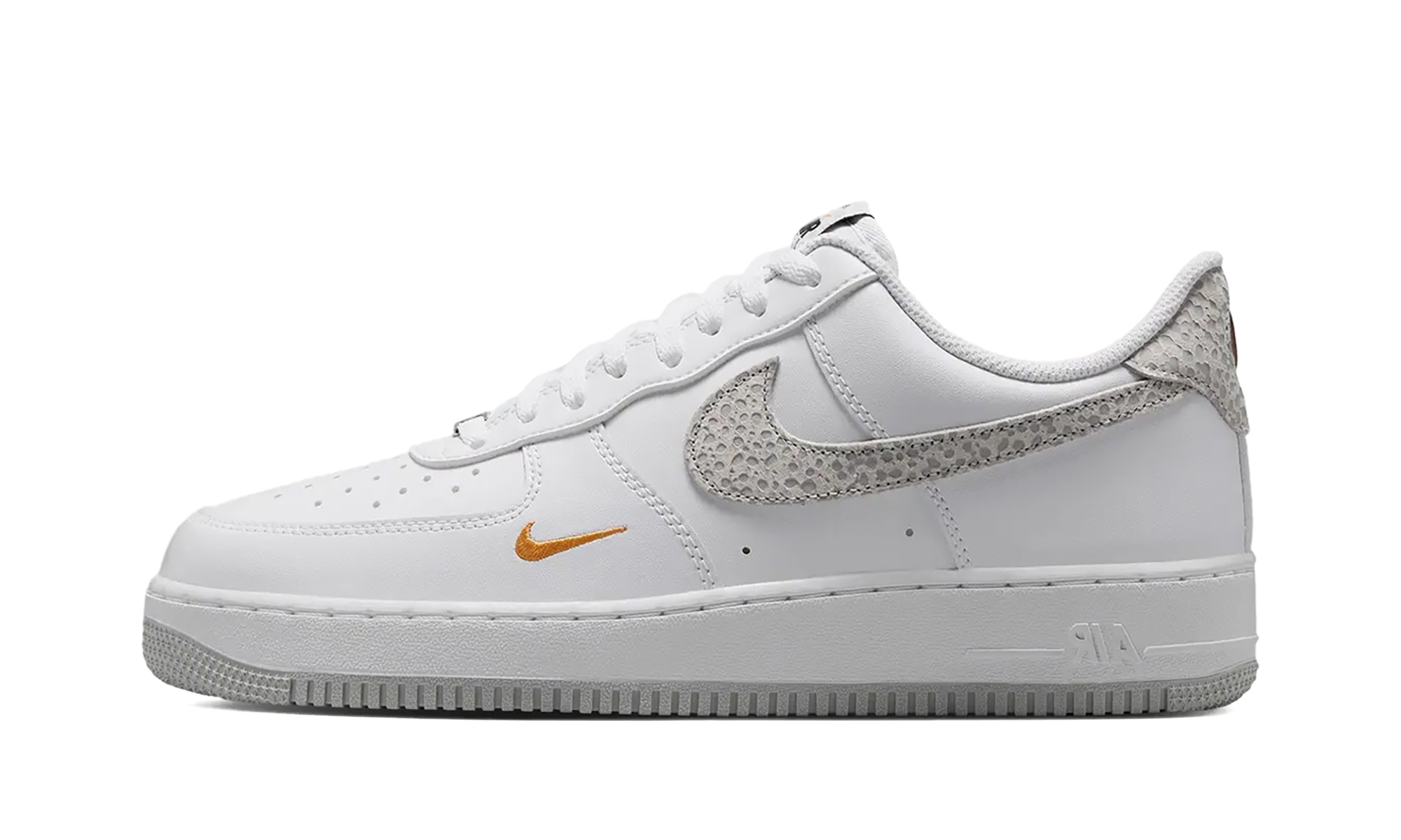 Nike Air Force 1 Low '07 White Kumquat Grey Fog