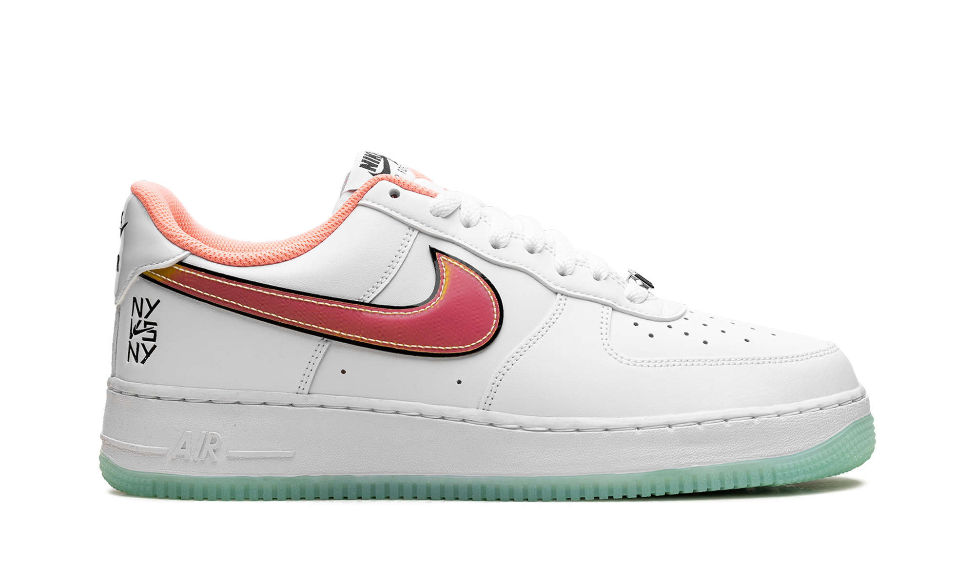 Nike Air Force 1 Low NY vs. NY White Crimson Pulse
