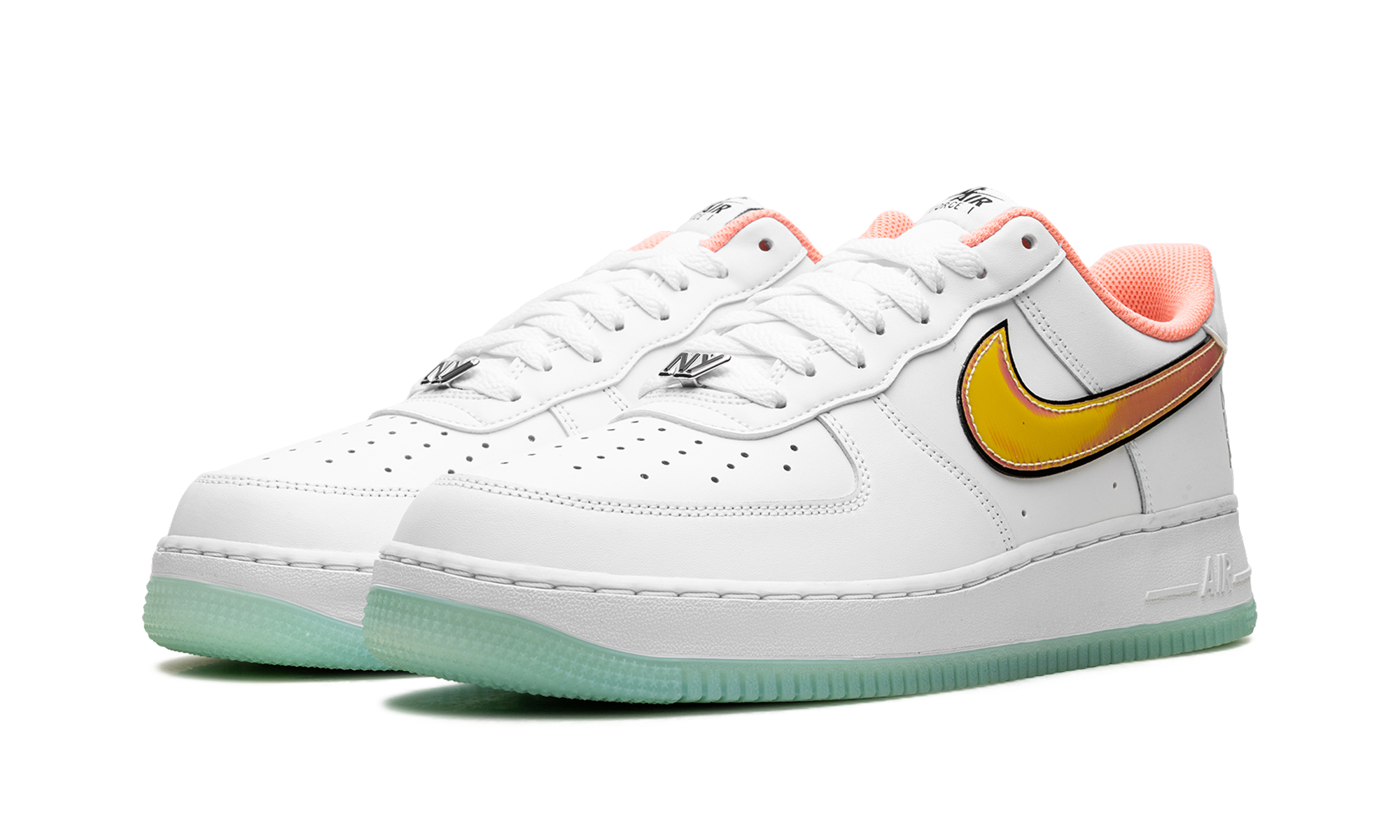 Nike Air Force 1 Low NY vs. NY White Crimson Pulse