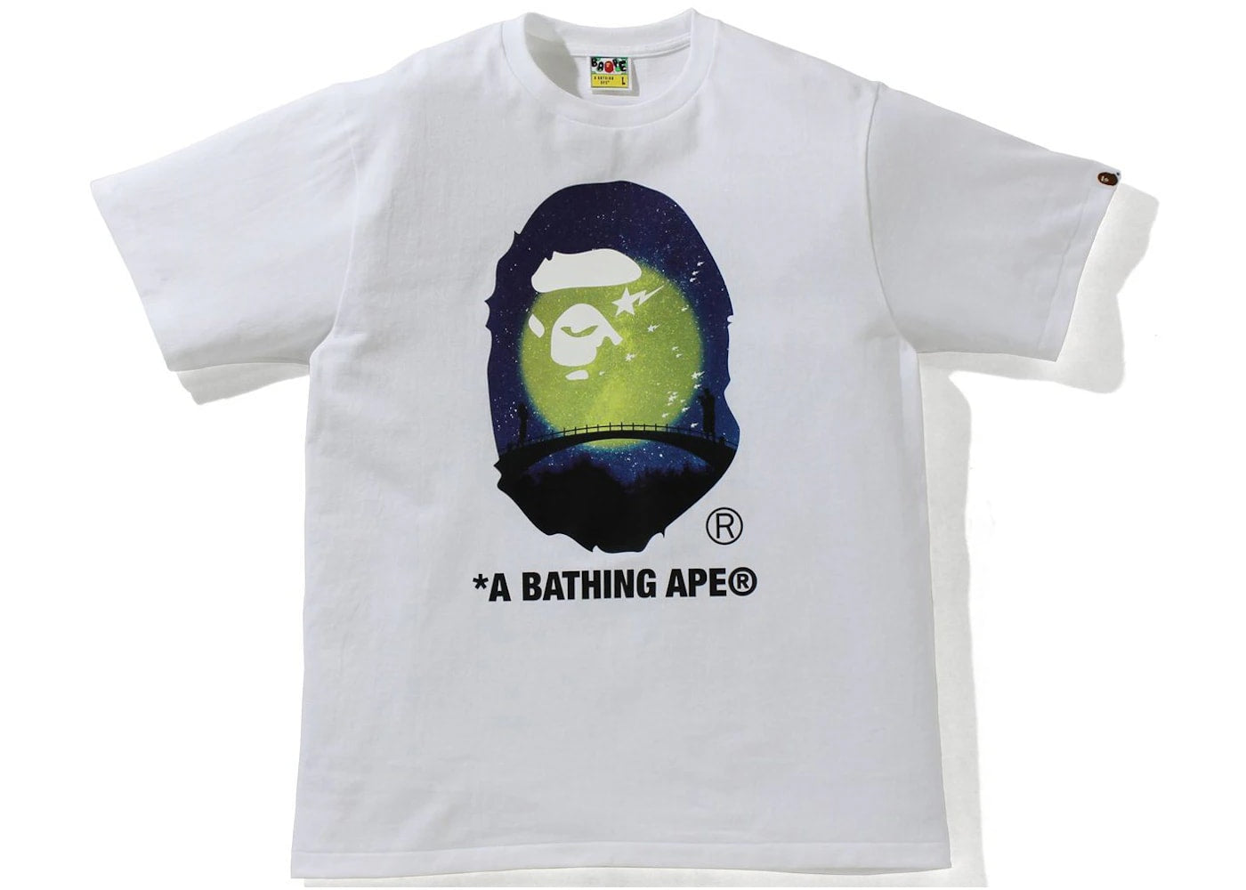 BAPE The Star Festival Ape Head Tee White