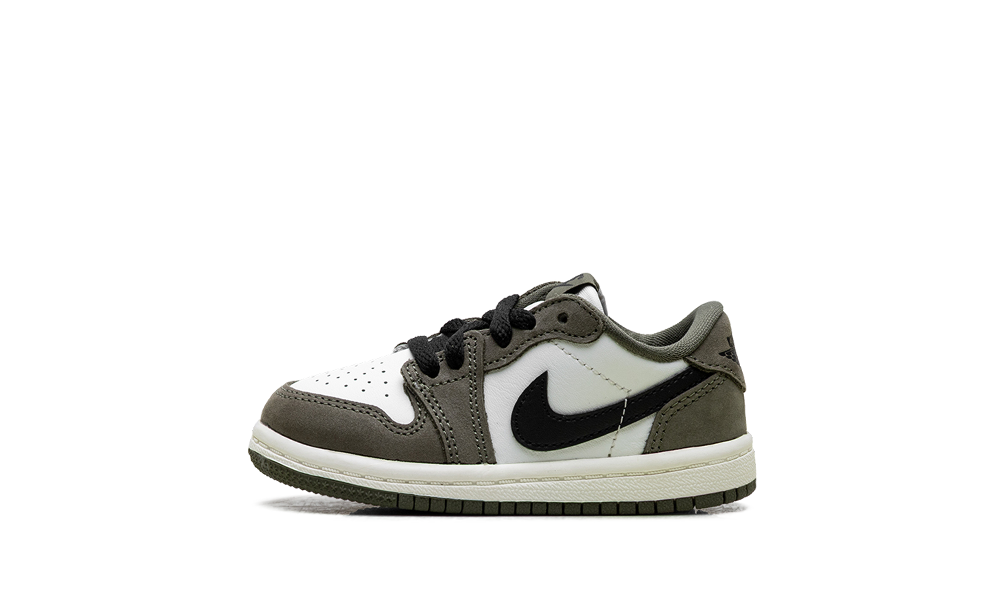 Jordan 1 Retro Low Medium Olive Summit White Sail Black