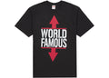 Supreme World Famous Tee Black