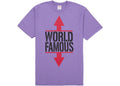 Supreme World Famous Tee Purple