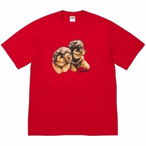 Supreme Tee Puppies Red