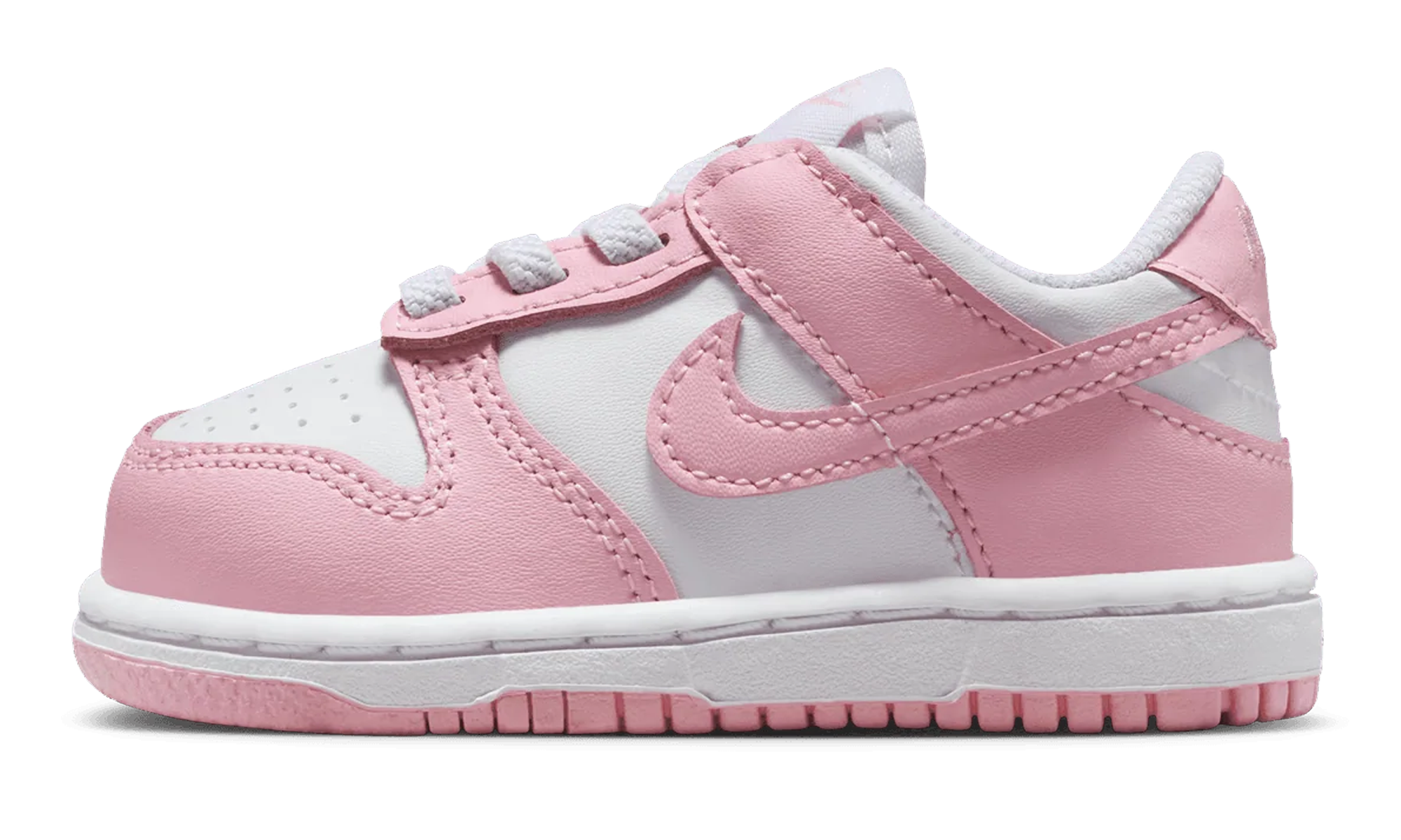 Nike Dunk Low White Medium Soft Pink (TD)