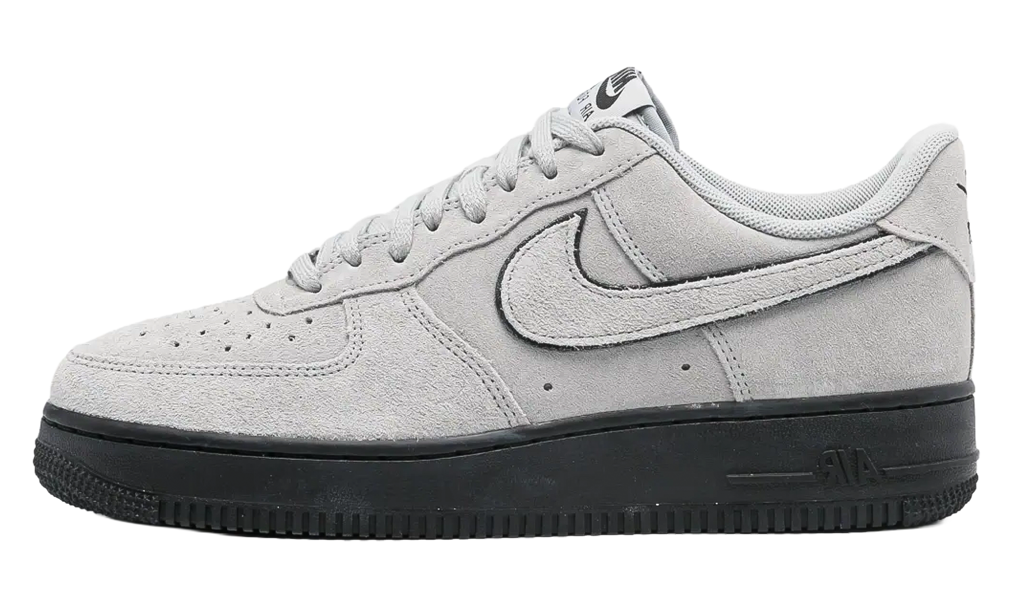 Nike Air Force 1 Low '07 LV8 Light Smoke Grey Suede Black