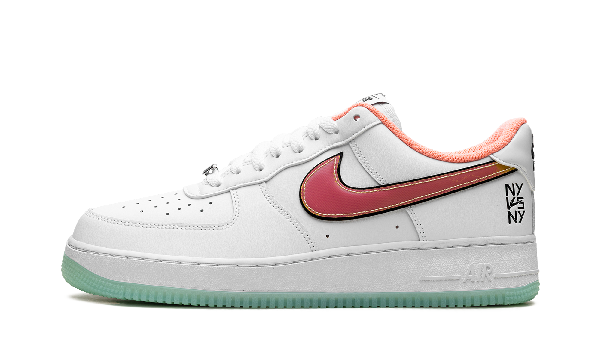 Nike Air Force 1 Low NY vs. NY White Crimson Pulse