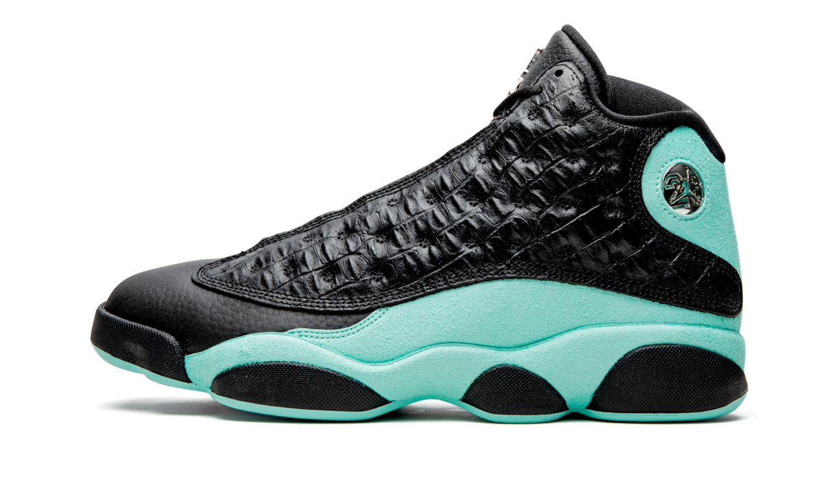 Jordan 13 Retro Black Island Green