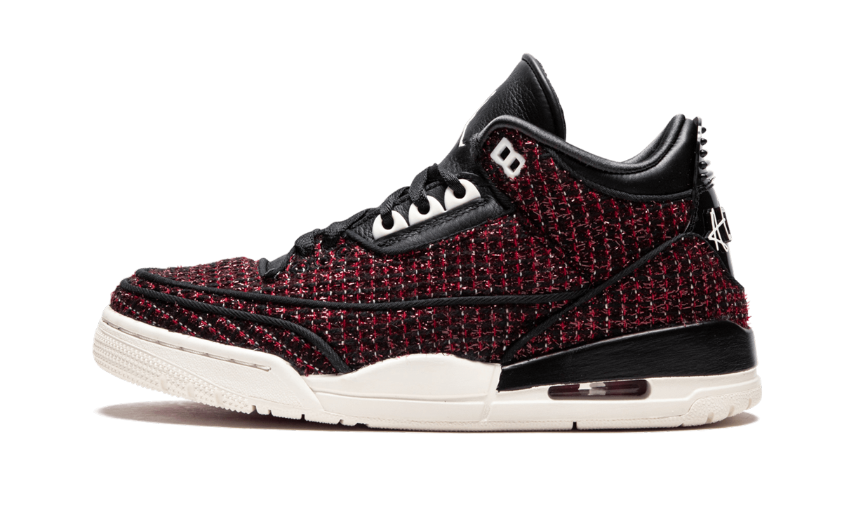 Jordan 3 Retro AWOK Vogue University Red (Women's)