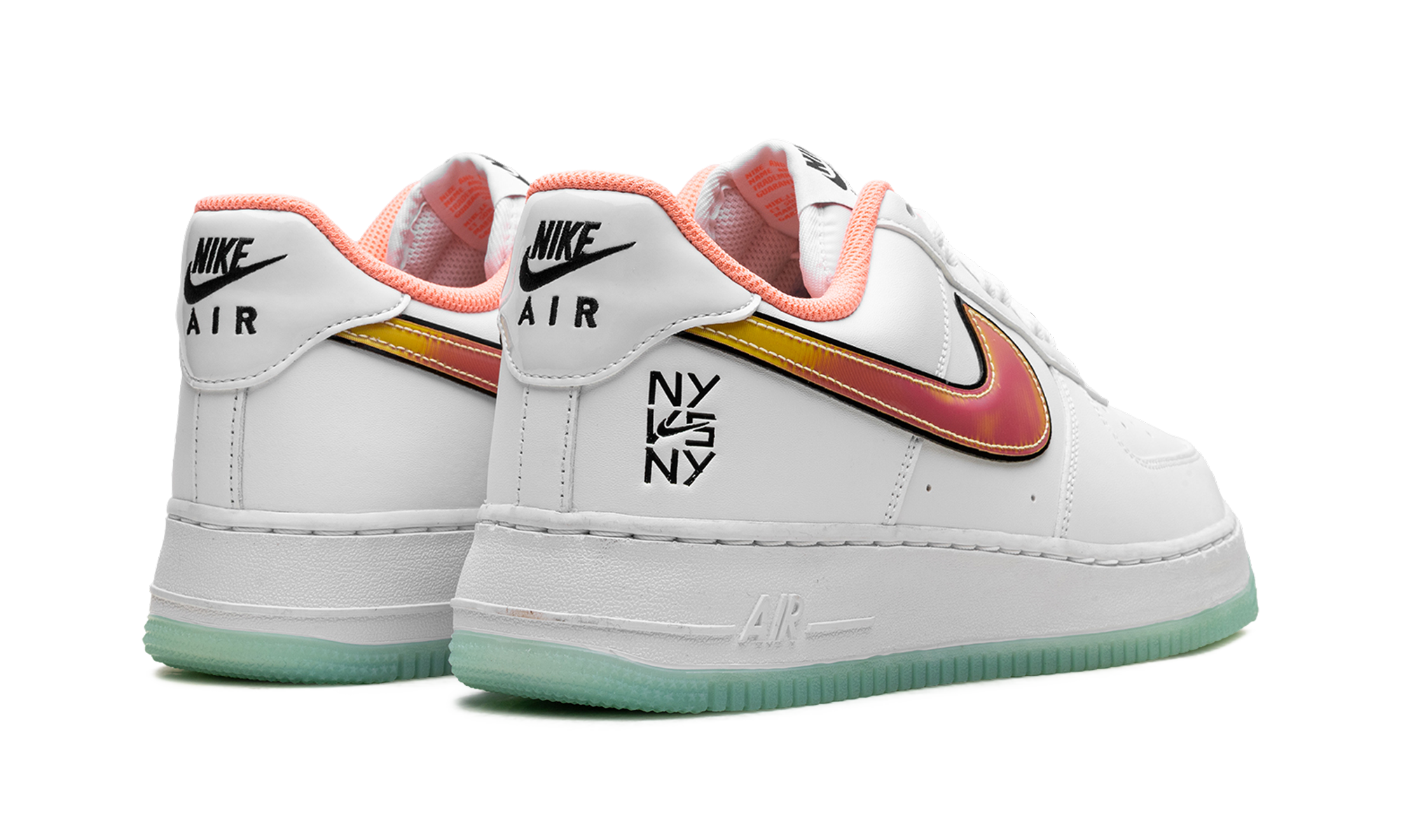 Nike Air Force 1 Low NY vs. NY White Crimson Pulse