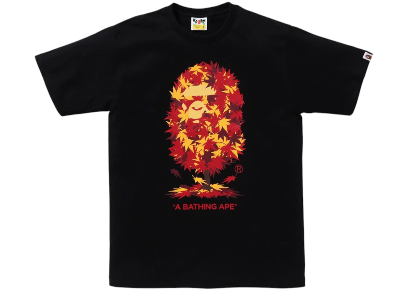 BAPE Japan Autumn Ape Head Tee White