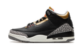 Jordan 3 Retro Black Cement Gold (Women's)