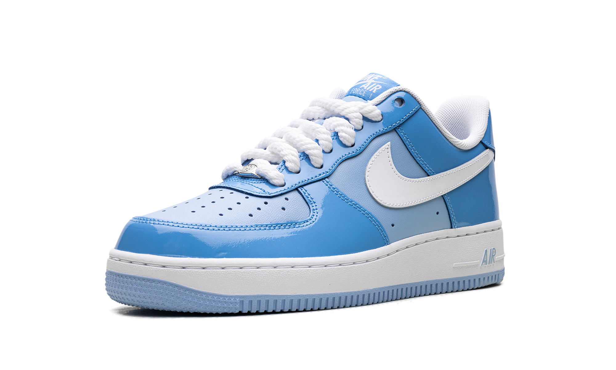 Nike Air Force 1 Low '07 LV8 Phychic Blue White Patent