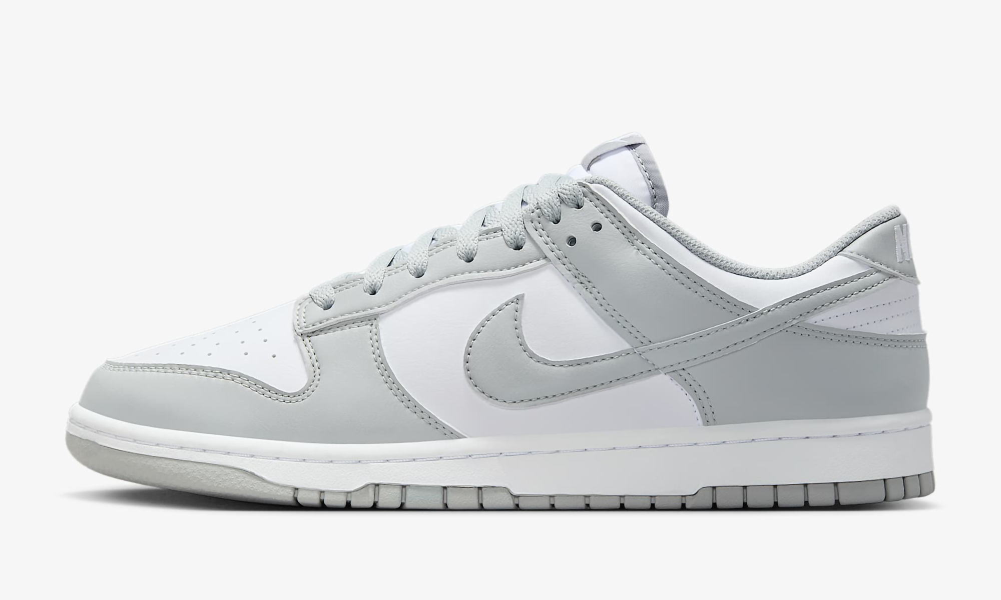 Nike Dunk Low White Light Smoke Grey
