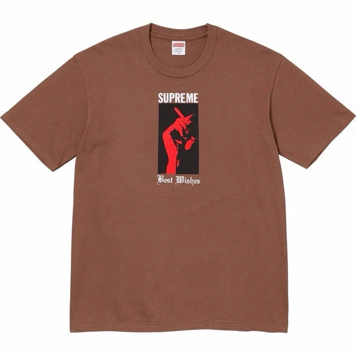 Supreme Wish Tee Brown