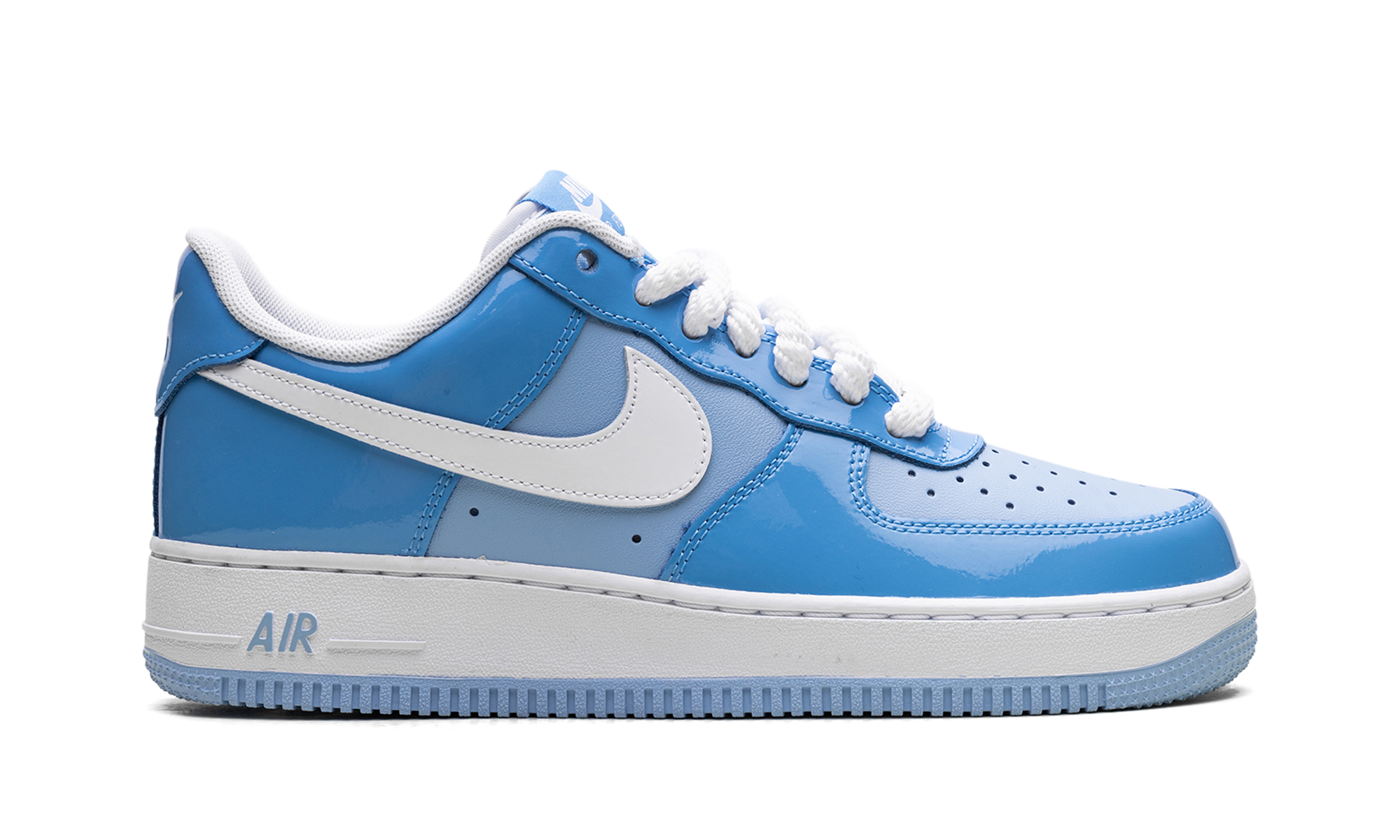 Nike Air Force 1 Low '07 LV8 Phychic Blue White Patent
