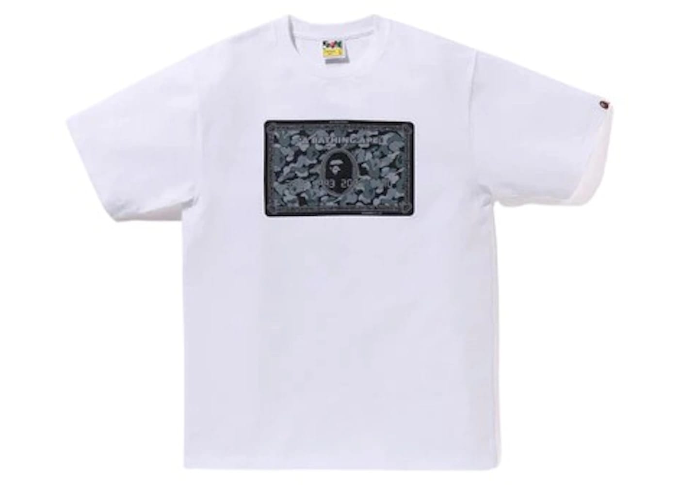 BAPE Card Tee White/Black