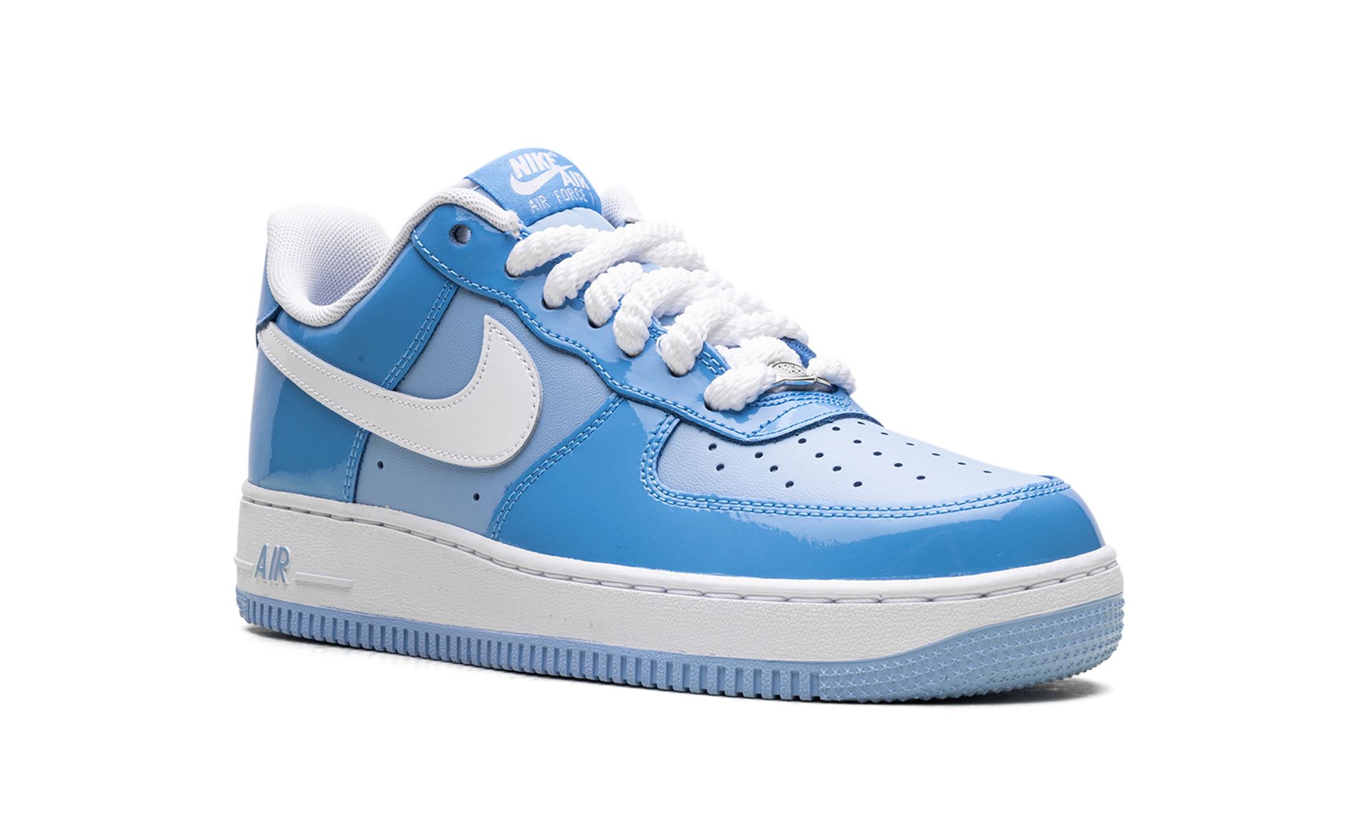 Nike Air Force 1 Low '07 LV8 Phychic Blue White Patent