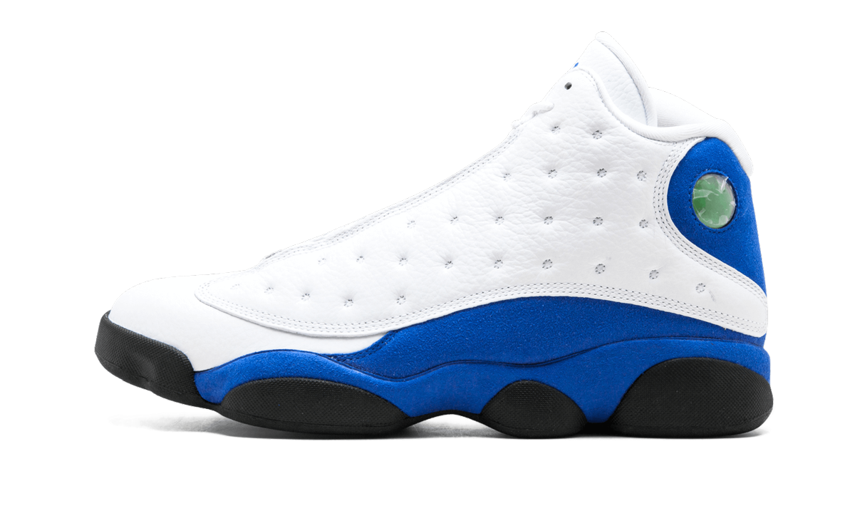 Jordan 13 Retro White Hyper Royal Black