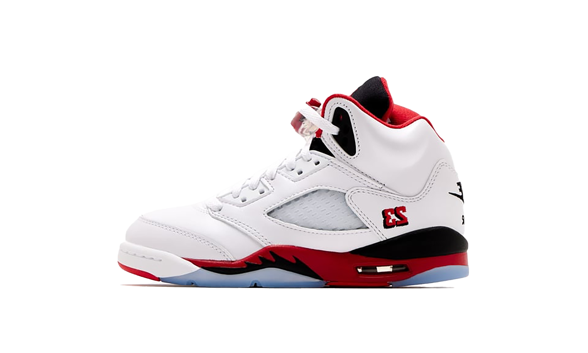 Jordan 5 Retro Fire Red Black Tongue (2025) (GS)