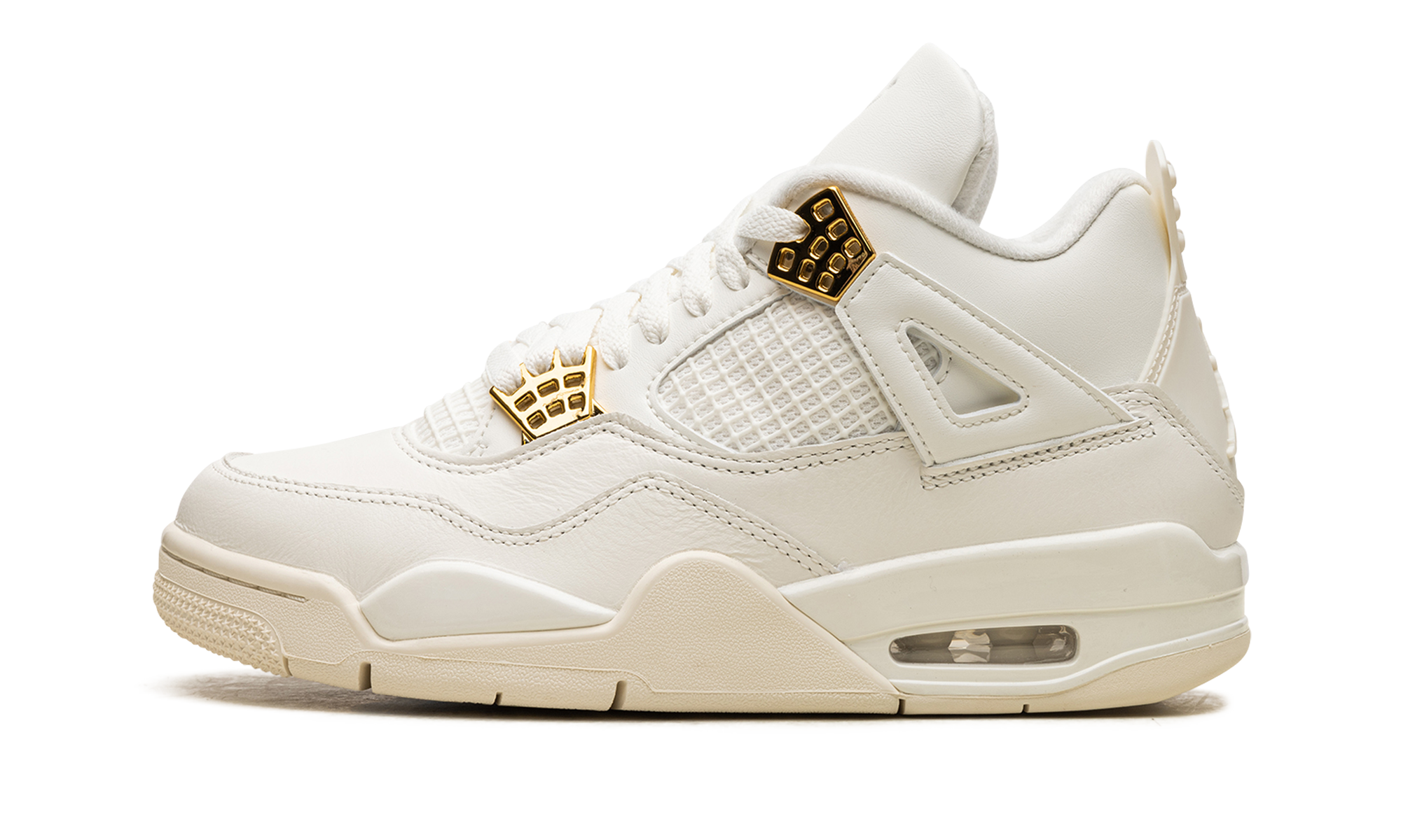 Jordan 4 Retro Metallic Gold (Women's)